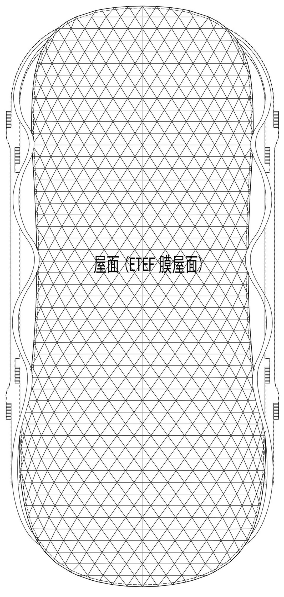 帆影碧波|風(fēng)雨操場上的ETFE膜結(jié)構(gòu)穹頂