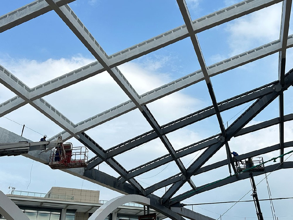 雙曲面空間網(wǎng)殼結(jié)構(gòu)，快來一睹風(fēng)姿！